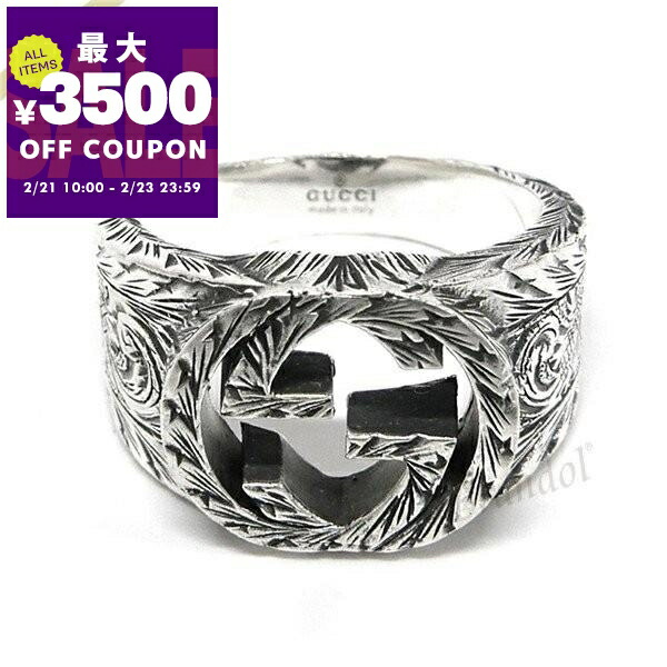 楽天市場】グッチ リング GUCCI ダブルG 627729 J8400 0701 ユニ