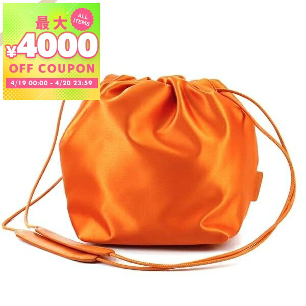 ジルサンダー Jil Sander ショルダーバッグ レディース Drawstring クロスボディ スモール 巾着バッグ オレンジ JSPS853407 WSB00091N 830 | ブランド【最大4000円クーポン 4/20 23:59迄】