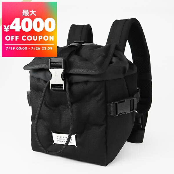 メゾンマルジェラ Maison Margiela バックパック レディース メンズ GLAM SLAM SPORT BACKPACK SMALL ミニリュック ブラック SB2WA0003 P1511 T8013 | 2023年秋冬新作 2023AW ブラ【最大4000円クーポン 7/26 23:59迄】｜海外ブランド専門店 Brandol