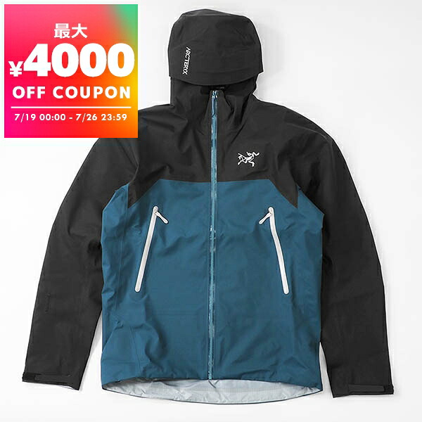 アークテリクス ARC&rsquo;TERYX ベータ ジャケット メンズ GORE-TEX ゴアテックス Beta Jacket S/M/L/XL ブラック ブルー系 X000010511 Lodestar | ブランド【最大4000円クーポン 7/26 23:59迄】｜海外ブランド専門店 Brandol