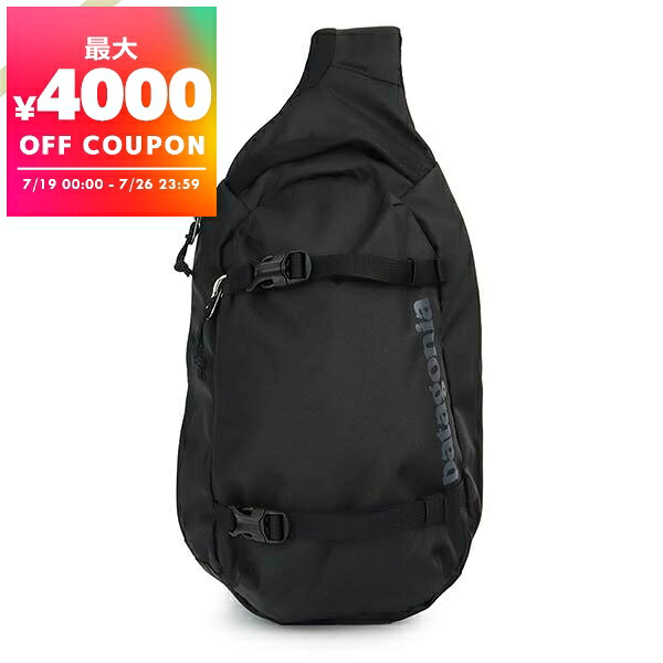 パタゴニア Patagonia ボディバッグ メンズ レディース Atom Sling アトム スリング 8L ブラック 48262 BLK | コンビニ受取 ブランド【最大4000円クーポン 7/26 23:59迄】|海外ブランド専門店 Brandol