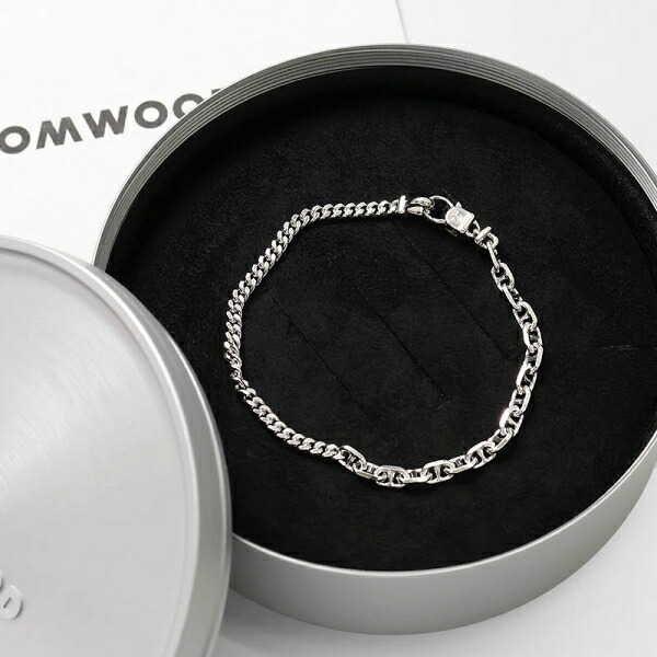 トムウッド TOMWOOD ブレスレット メンズ レディース Rue Bracelet 16cm / 19cm チェーンブレス シルバー 101202 | ブランド 22,922円