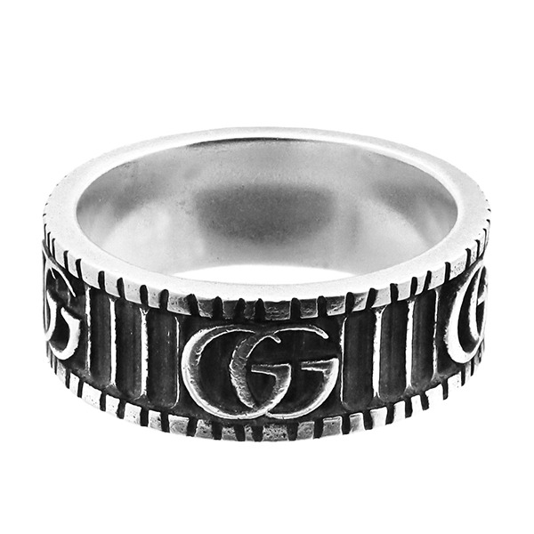 23SS new / GUCCI GG マーモントクリスタルリング Ring Gold (GUCCI