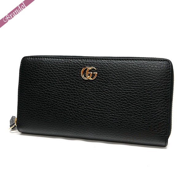 59 美品 GUCCI シマ 長財布 ラウンドファスナー 黒 グッチシマ グッチ財布 GUCCI ラウンドファスナー長財布 メンズ