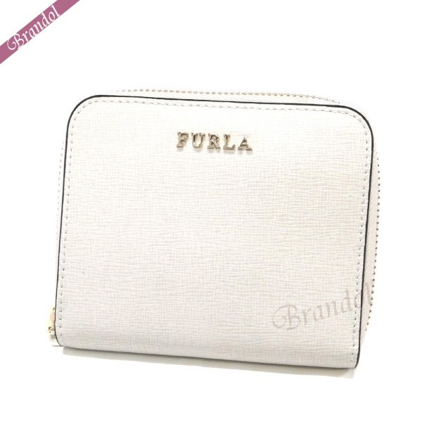 楽天市場 最大10円クーポン フルラ Furla レディース 二つ折財布 Babylon バビロン スモールジップアラウンド ウォレット レザー ホワイト Pr84 0 Pet 90 ブランド Azurebrandol