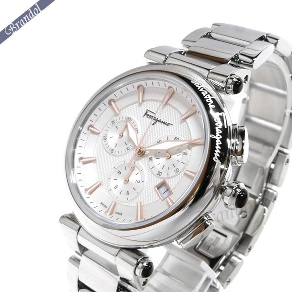 楽天市場 フェラガモ 腕時計 Ferragamo メンズ イディリオ クロノグラフ 42mm シルバー Fcp ブランド Azurebrandol