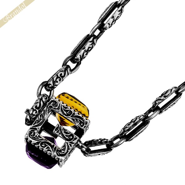 楽天市場 楽天市場 最大1000円クーポン グッチ ネックレス Gucci メンズ スクエアg ペンダント シルバー パープル イエロー J7863 8192 ブランド Azurebrandol 手数料安い Www Noecho Net