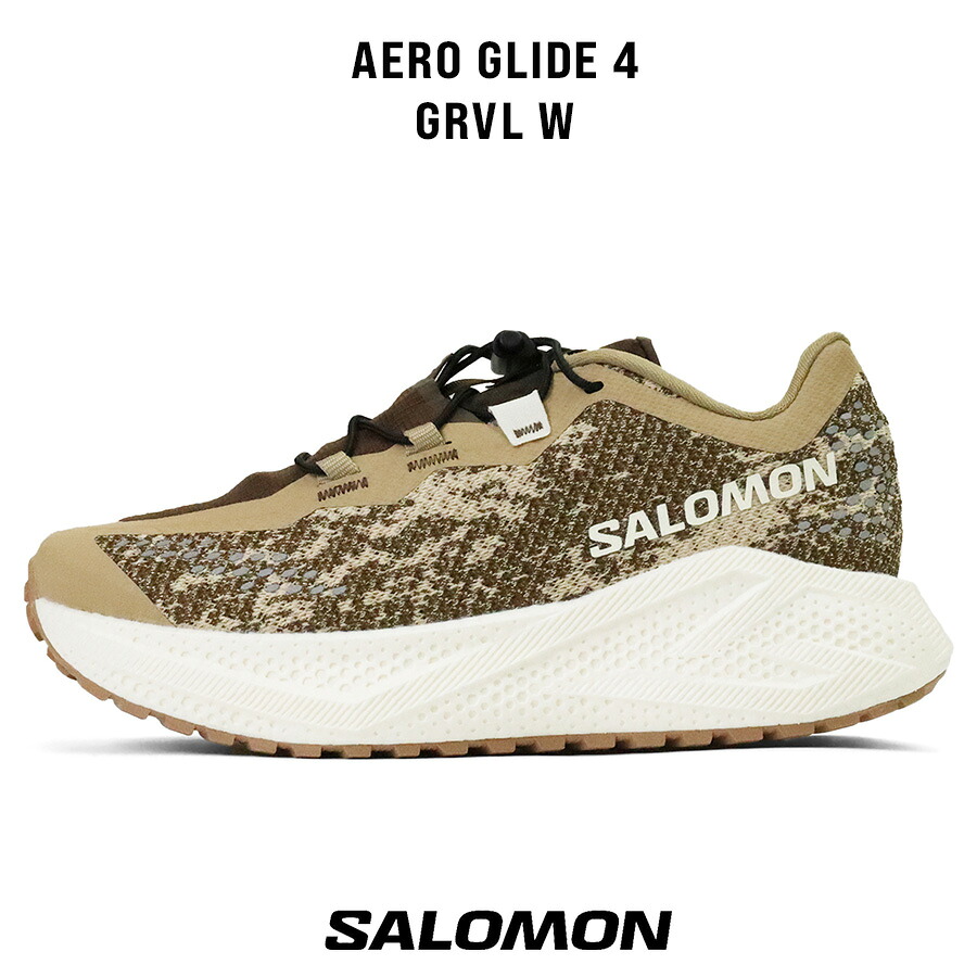 サロモン SALOMON ランニングシューズ レディース AERO GLIDE 4 GRVL W エアログライド4 グラベル スニーカー L49175300 2026年春夏新作 | ブランド 2026SS｜AZURE BRANDOL
