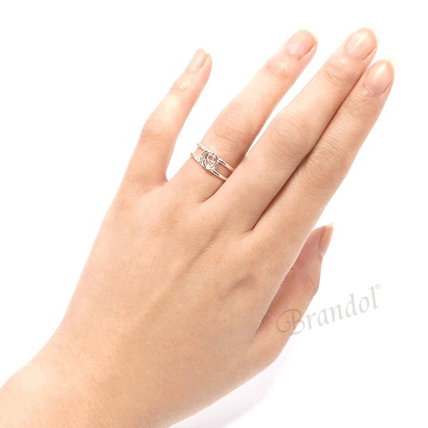 楽天市場 グッチ リング Gucci メンズ 指輪 インターロッキングg シンオープンバンド シルバー J8400 8106 ブランド Azurebrandol