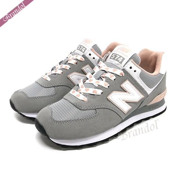 楽天市場 ニューバランス スニーカー New Balance レディース 574 レディース グレー ピンク Wl574vdg 071 Steel ブランド Azurebrandol