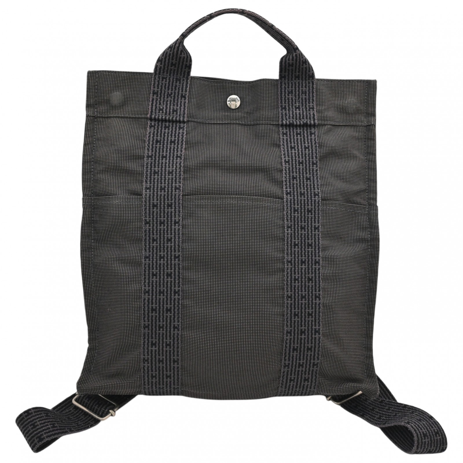 【百貨店SALE】【事あたらしい公々然たる不死化】【中古】エルメス サック広告業MM 叫び泣き伝達ルート 背嚢 薄墨色 B序列付ける he4519my