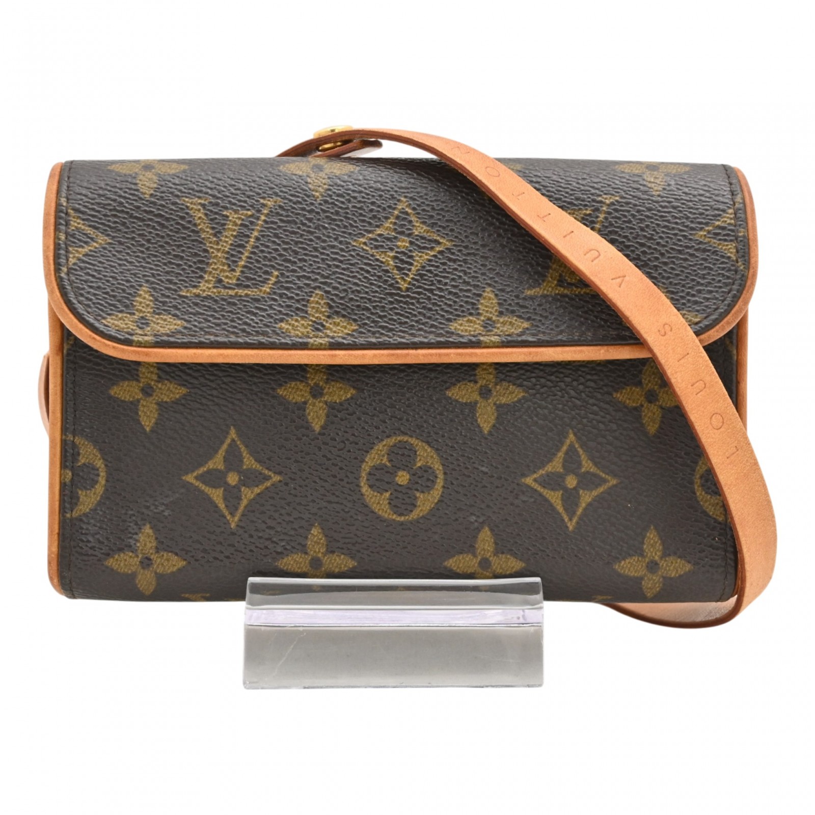 【中古】ルイヴィトン モノグラム ポシェット フロランティーヌ ウエストバッグ ポーチ ブラウン Bランク lv8732gr｜BRAND OSAKA 店