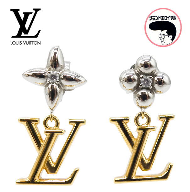 【国内発】LOUIS VUITTON ピアス・パンダント LVフラワーM01287 ルイヴィトン M01287 ピアス・パンダント LV アイコニック