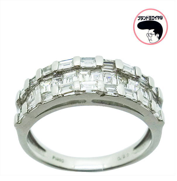 ダイヤモンド リング　0.9ct PT950 プラチナ　ダイヤモンド　　指輪　レディース
