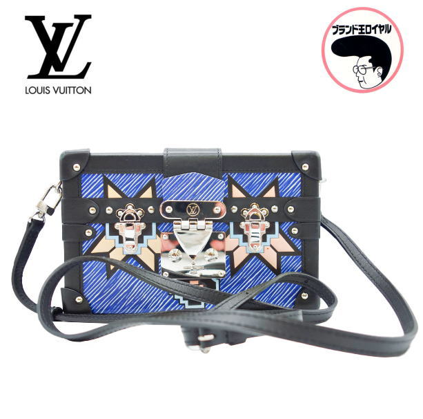 【中古】LOUIS VUITTON ルイヴィトン エピ プティット・マル ブルー ミニトランク|ブランド王ロイヤル