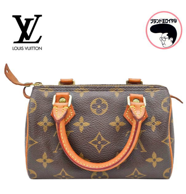LOUIS VUITTON ルイヴィトン ミニスピーディ　M41534 モノグラム　ハンドバッグ　【中古】 70,400円