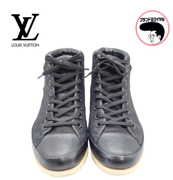 LOUIS VUITTON ジップアップライン ハイカット カモフラ　スニーカー LOUIS VUITTON ジップアップライン ハイカット カモフラ スニーカー