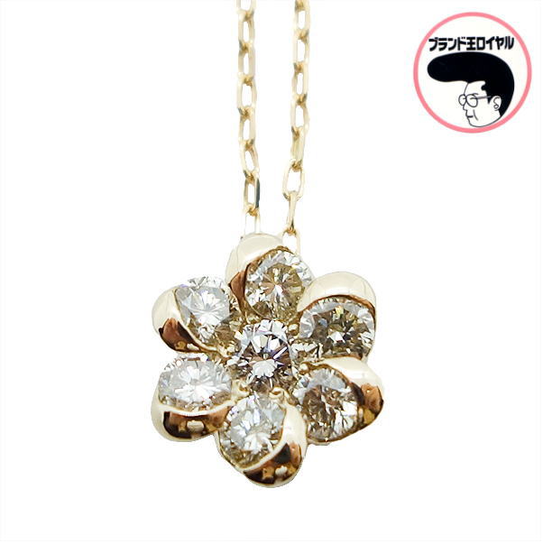 ダイヤモンドネックレス　0.30ct k18PG　ピンクゴールド　新品｜ブランド王ロイヤル