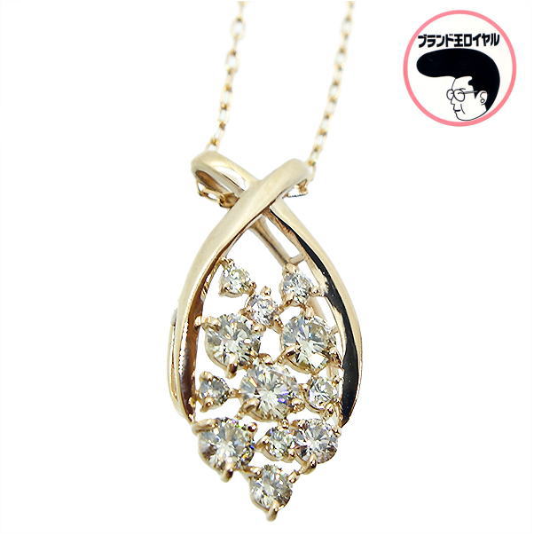 ダイヤモンドネックレス　0.400ct K18PG　ピンクゴールド　レディース　新品 109,890円