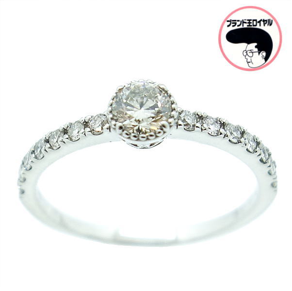 ダイヤモンド リング　0.44ct Pt950 プラチナ ダイヤモンド　レディース