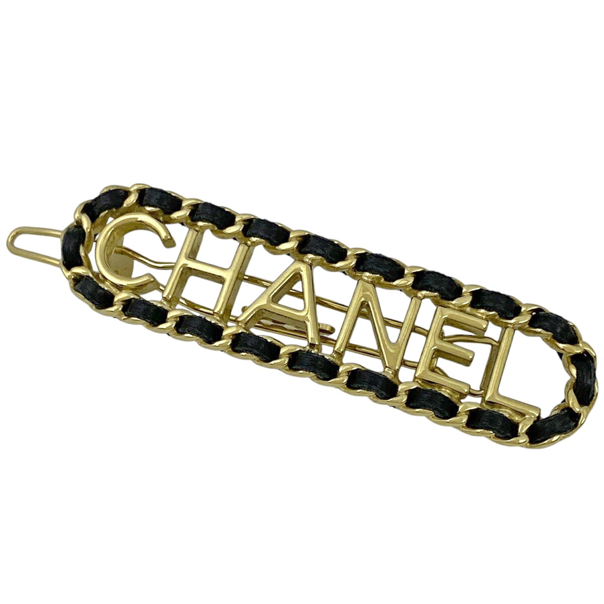 CHANEL キルティング ヘアクリップ ピン　〈ベージュ〉 CHANEL シャネル バレッタ ヘアクリップ ABA781 ヘア