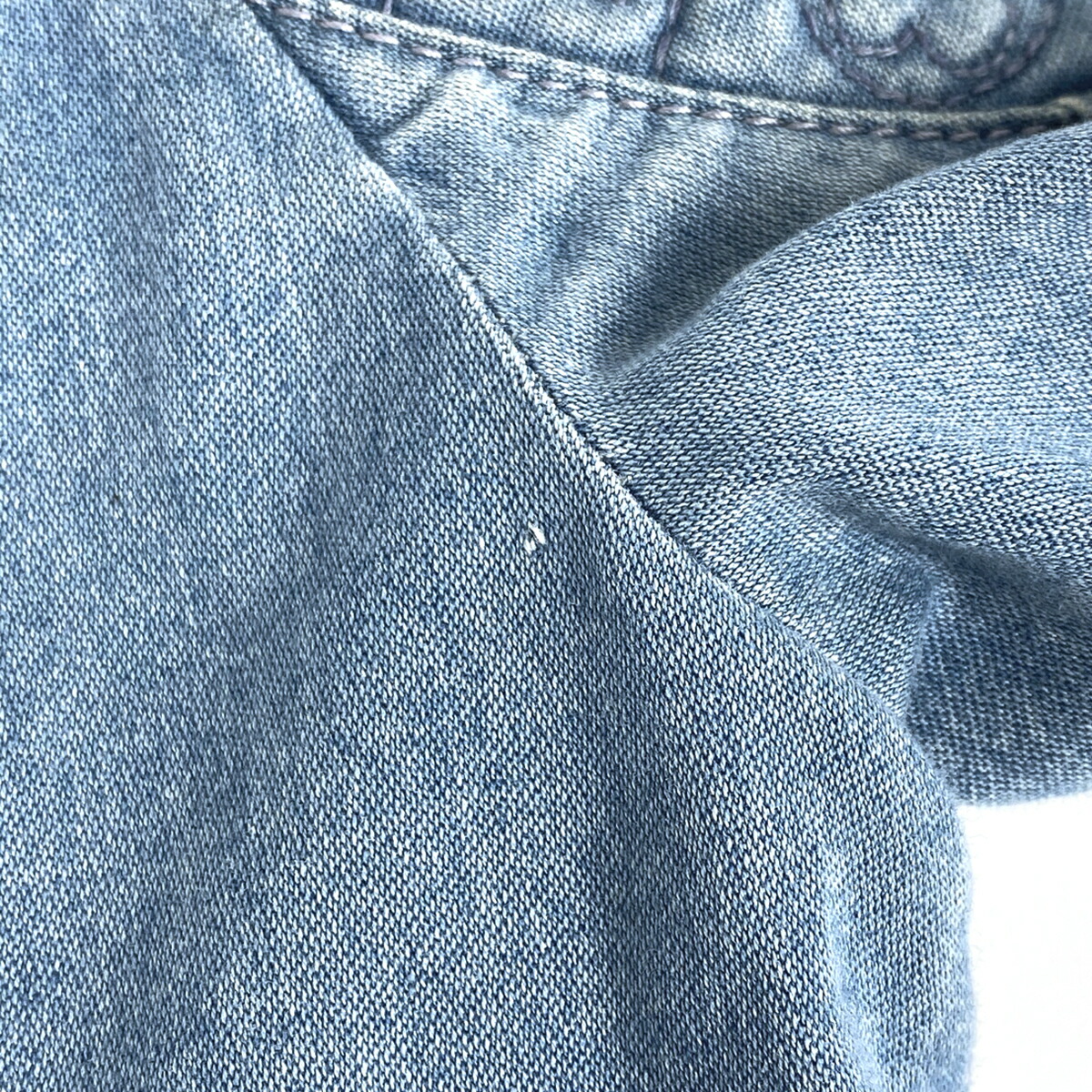 楽天市場 ルイ ヴィトン Louis Vuitton モノグラム デニム ワンピース フロントボタン 半袖 ワンピース 綿 ポリウレタン ライトブルー レディース 中古 バイセルオンライン 楽天市場店