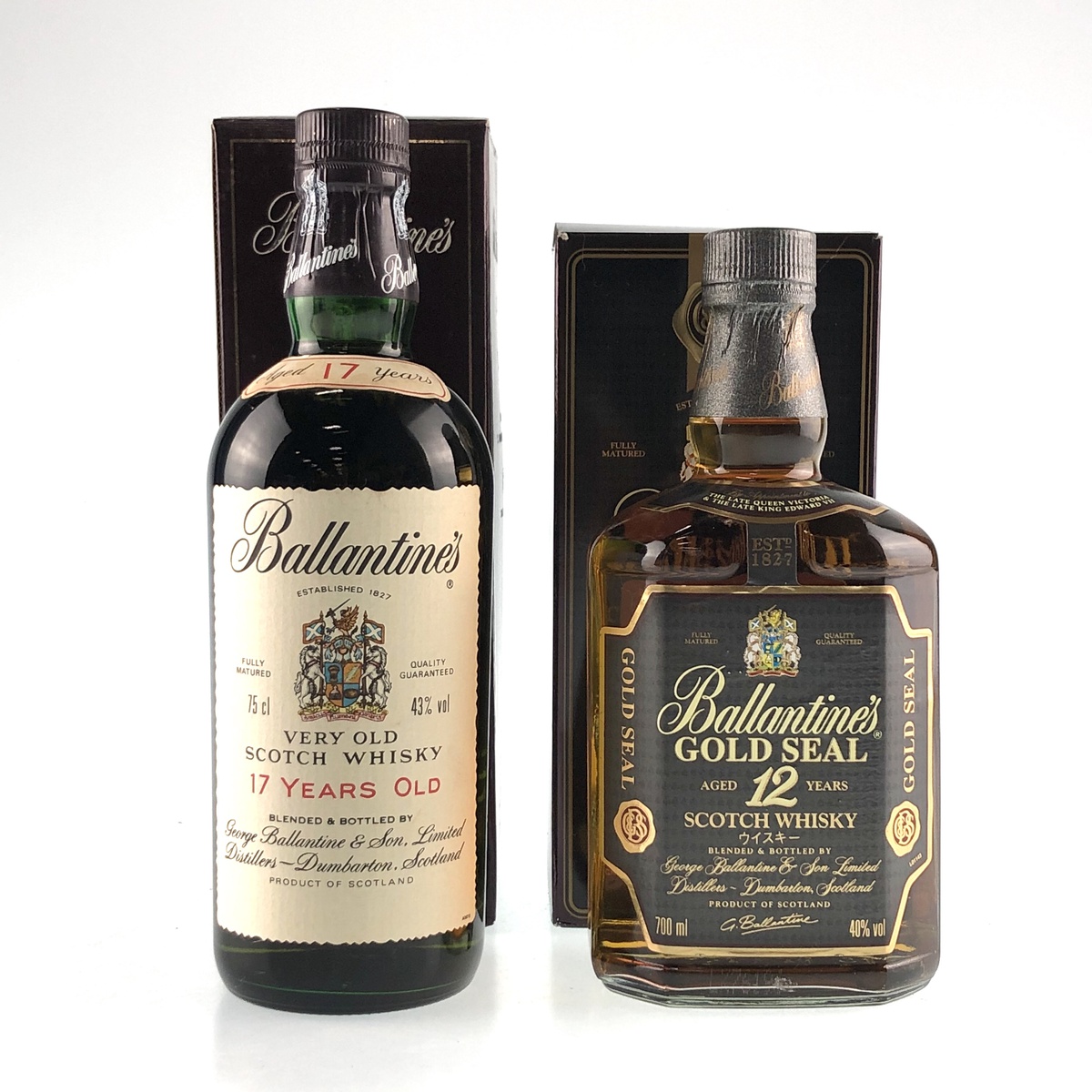 2本 バランタイン Ballantines 12年 ゴールドシール 17年 スコッチ ウイスキー セット 中古 酒セット 未開栓 送料無料 入学式 入社式 お花見 新生活 歓迎会 母の日 退職祝い ギフト 贈り物 プレゼント 誕生日 記念日 未成年者の飲酒は法律で禁じられている為 Hitsk9 Net