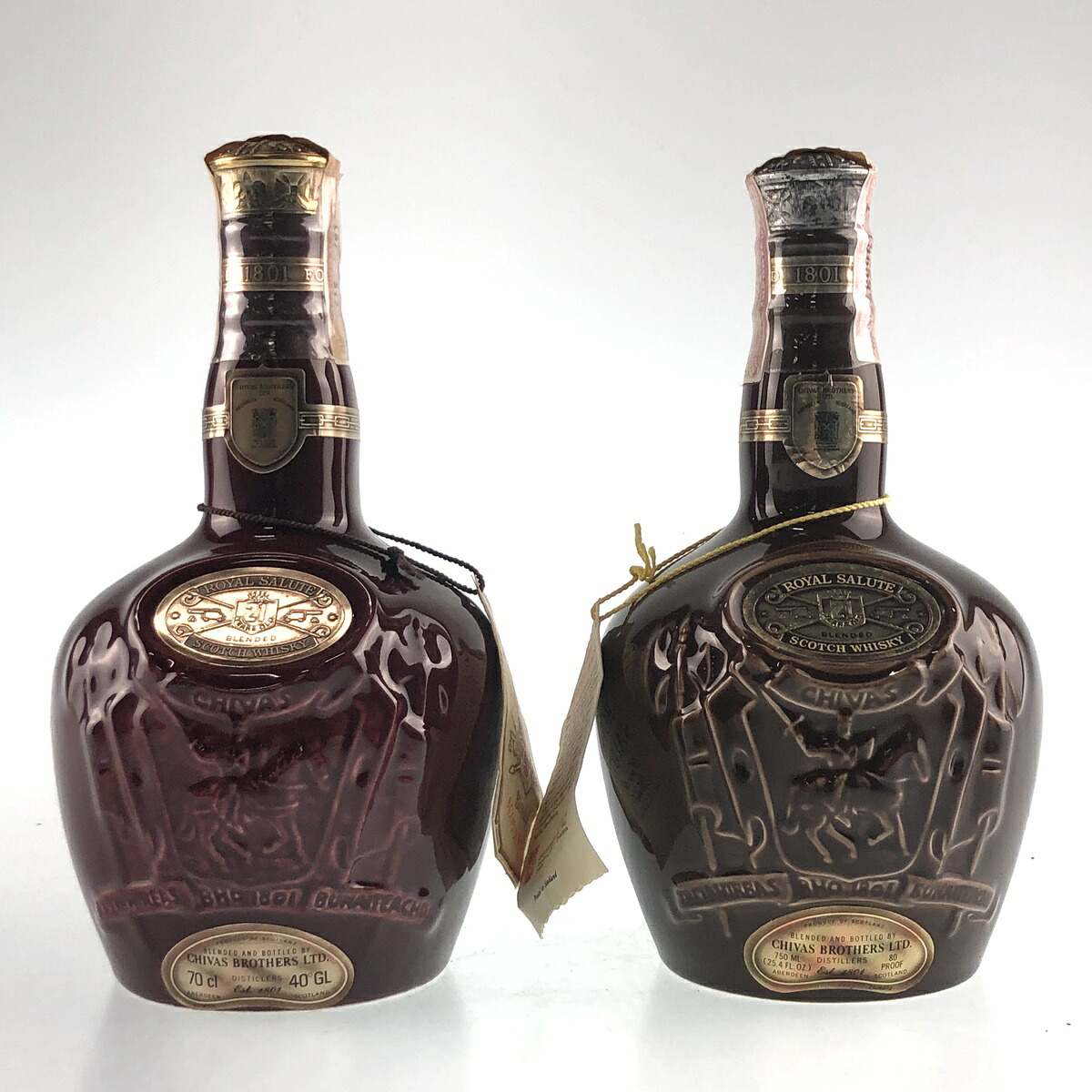 店内最大70 Off 4 23 00 4 28 1 59迄 13 Off 2本 ロイヤルサルート Royal Salute 21年 赤 茶 スコッチ ウイスキー セット 中古 酒セット 未開栓 送料無料 節分 バレンタイン 卒業式 退職祝い ギフト 贈り物 プレゼント 誕生日 記念日