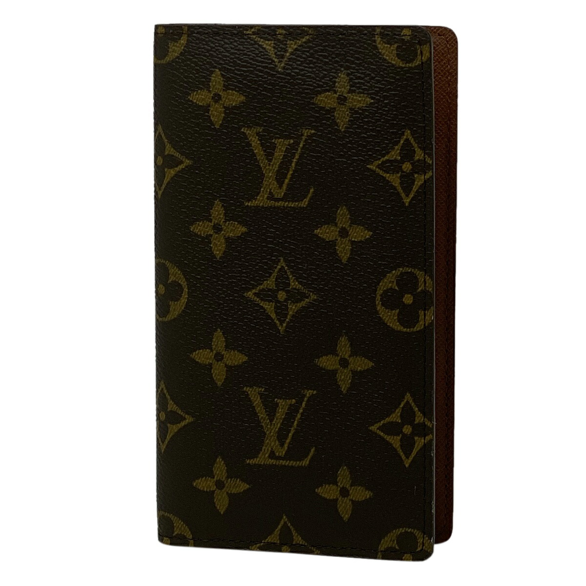 ルイ ヴィトン Louis Vuitton アジェンダ ポッシュ 二つ折り カードケース ビジネス 手帳 ブックカバー モノグラム ブラウン R503 レディース 中古 Used 送料無料 入学式 入社式 お花見 新生活 歓迎会 母の日 ギフト 贈り物 プレゼント 誕生日 記念日 結婚式 ブライダル