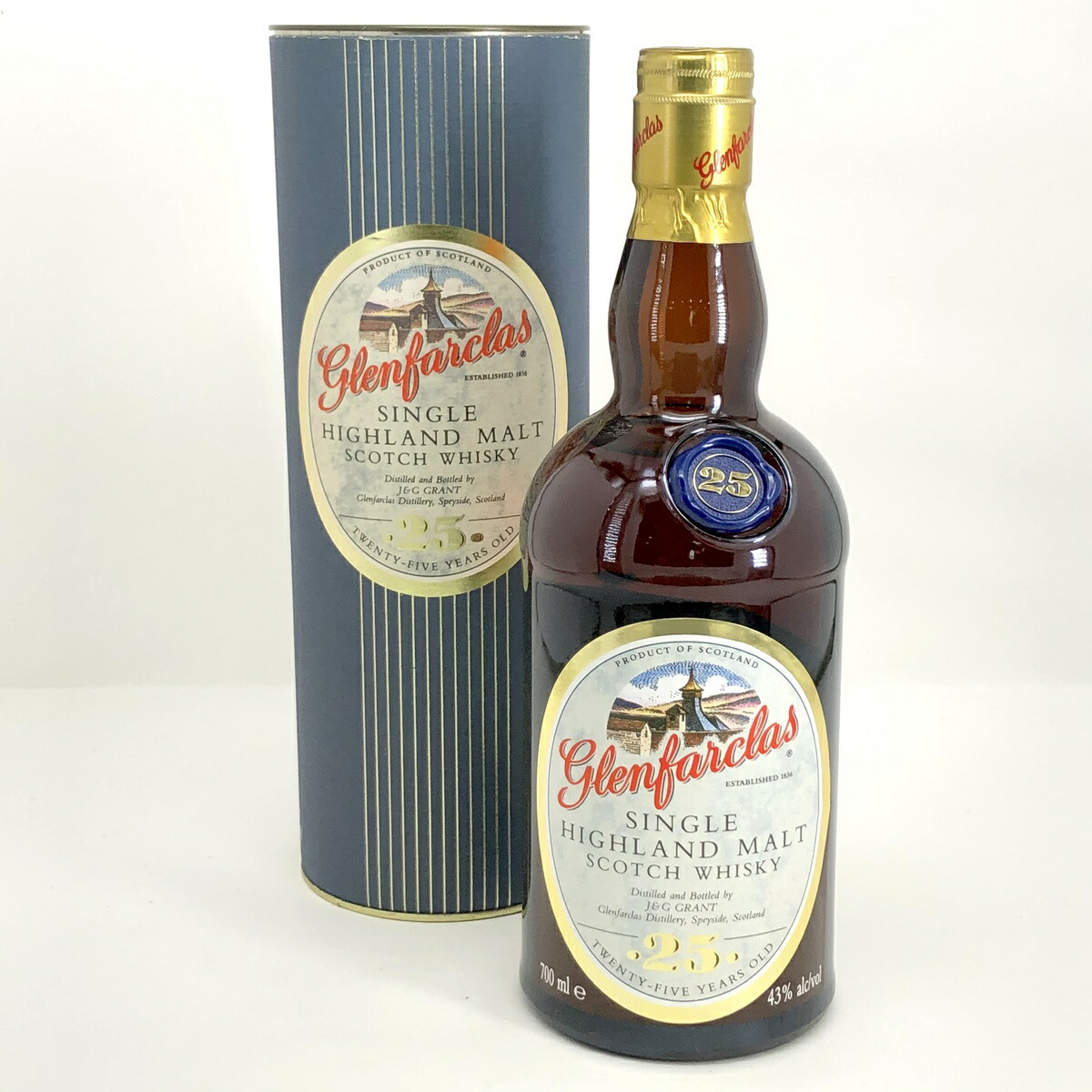 グレンファークラス Glenfarclas 25年 旧ボトル 700ml スコッチウイスキー シングルモルト 中古 Sobolewscy Pl