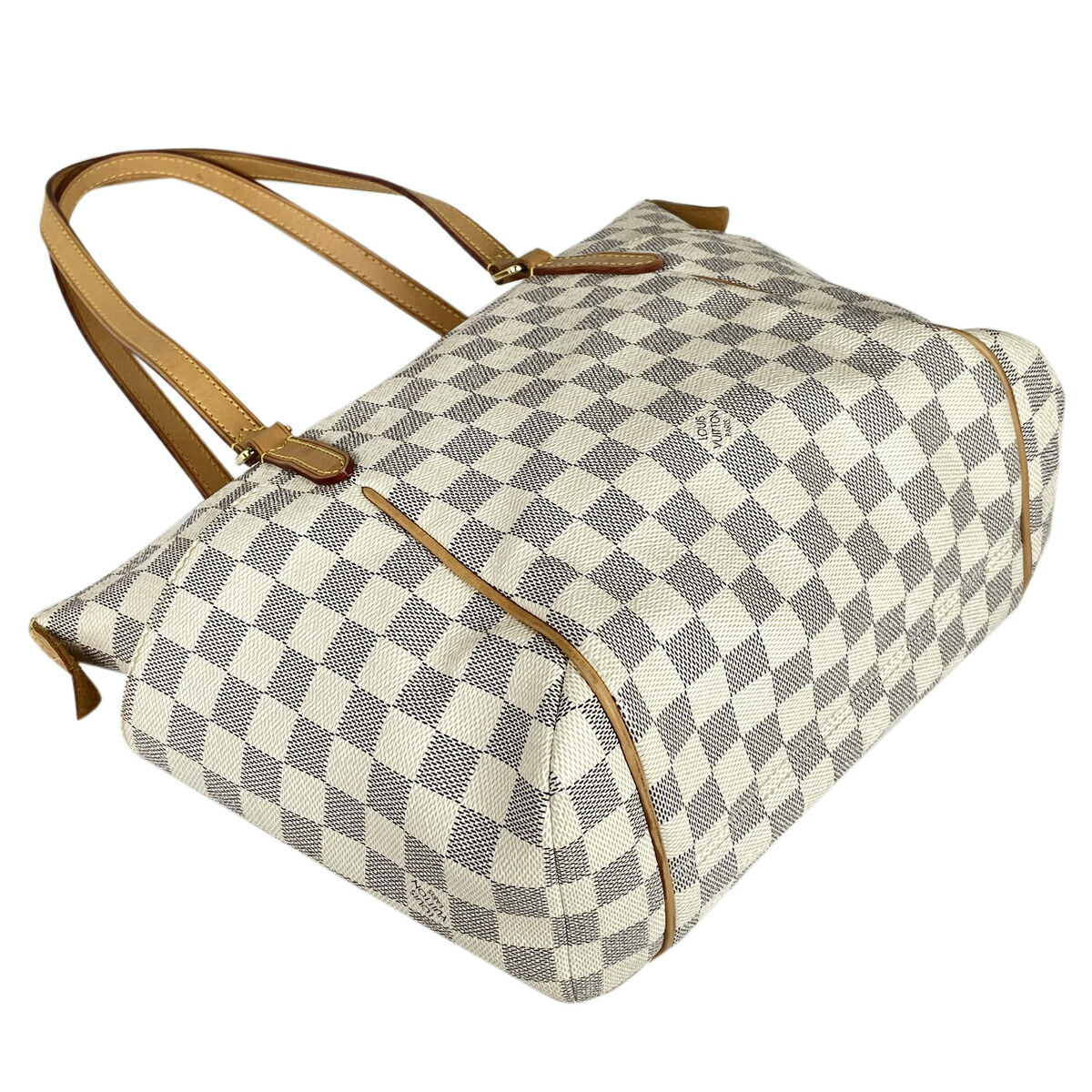 10 Off ルイ ヴィトン Louis Vuitton トータリー Pm ショルダーバッグ 肩掛け トートバッグ ダミエアズール ホワイト N レディース 中古 Msp29perb Melillimona Com