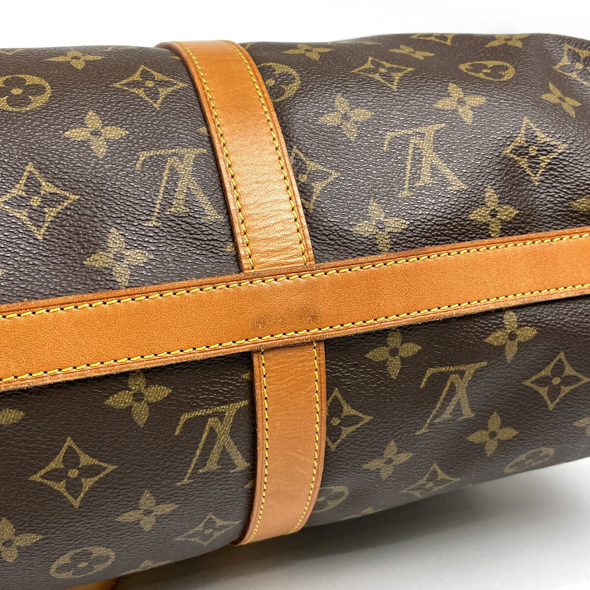 梅雨 父の日 ボーナス お中元 M ギフト ルイ ヴィトン Used 送料無料 誕生日 雨 Vuitton ファッション 贈り物 プレゼント 記念日 結婚式 ブライダル 旅行 ルイ ヴィトン Louis Vuitton フラネリー 45 ショルダーバッグ 肩掛け トートバッグ モノグラム ブラウン