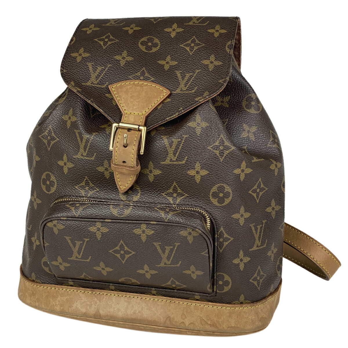 ルイ ヴィトン Louis Vuitton モンスリ Mm バックパック デイパック リュック モノグラム ブラウン M51136 レディース 中古 Cdm Co Mz