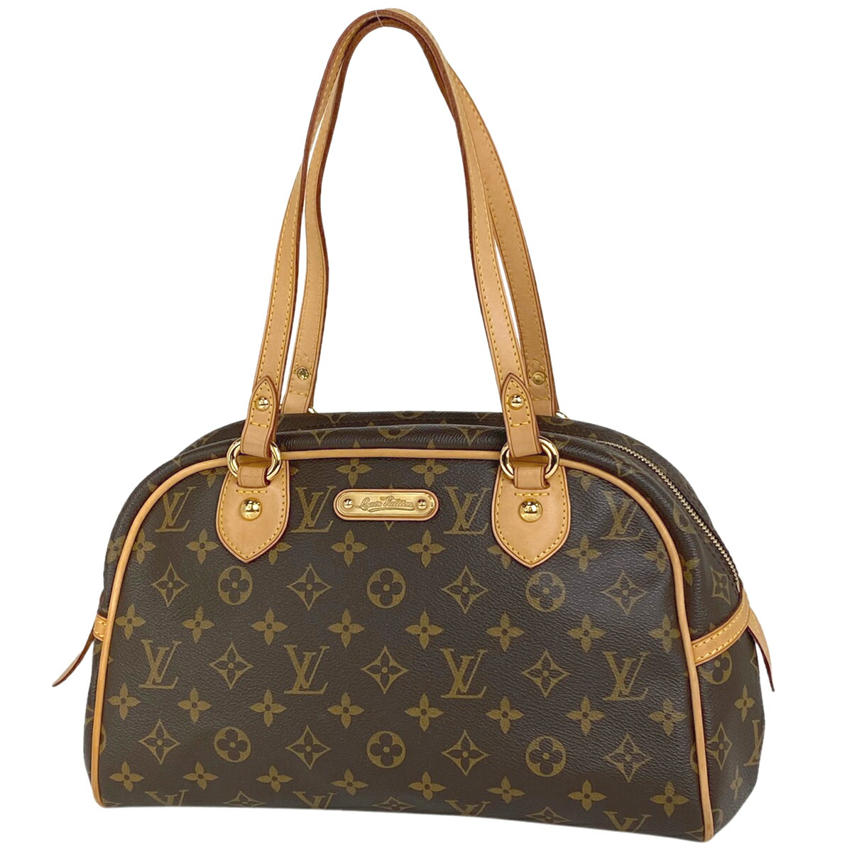 ルイ ヴィトン Louis Vuitton モントルグイユ Pm ハンドバッグ 手提げ ハンドバッグ モノグラム ブラウン M95565 レディース 中古 Fitzfishponds Com