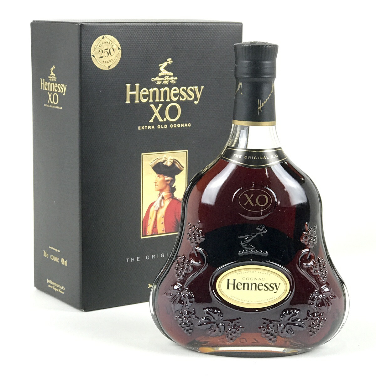 ヘネシー Hennessy XO 黒キャップ 現行 700ml ブランデー コニャック 【中古】