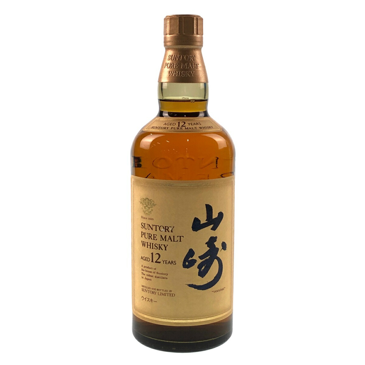 サントリー SUNTORY 山崎 12年 ピュアモルト 旧 750ml 国産ウイスキー 最大50％オフ！