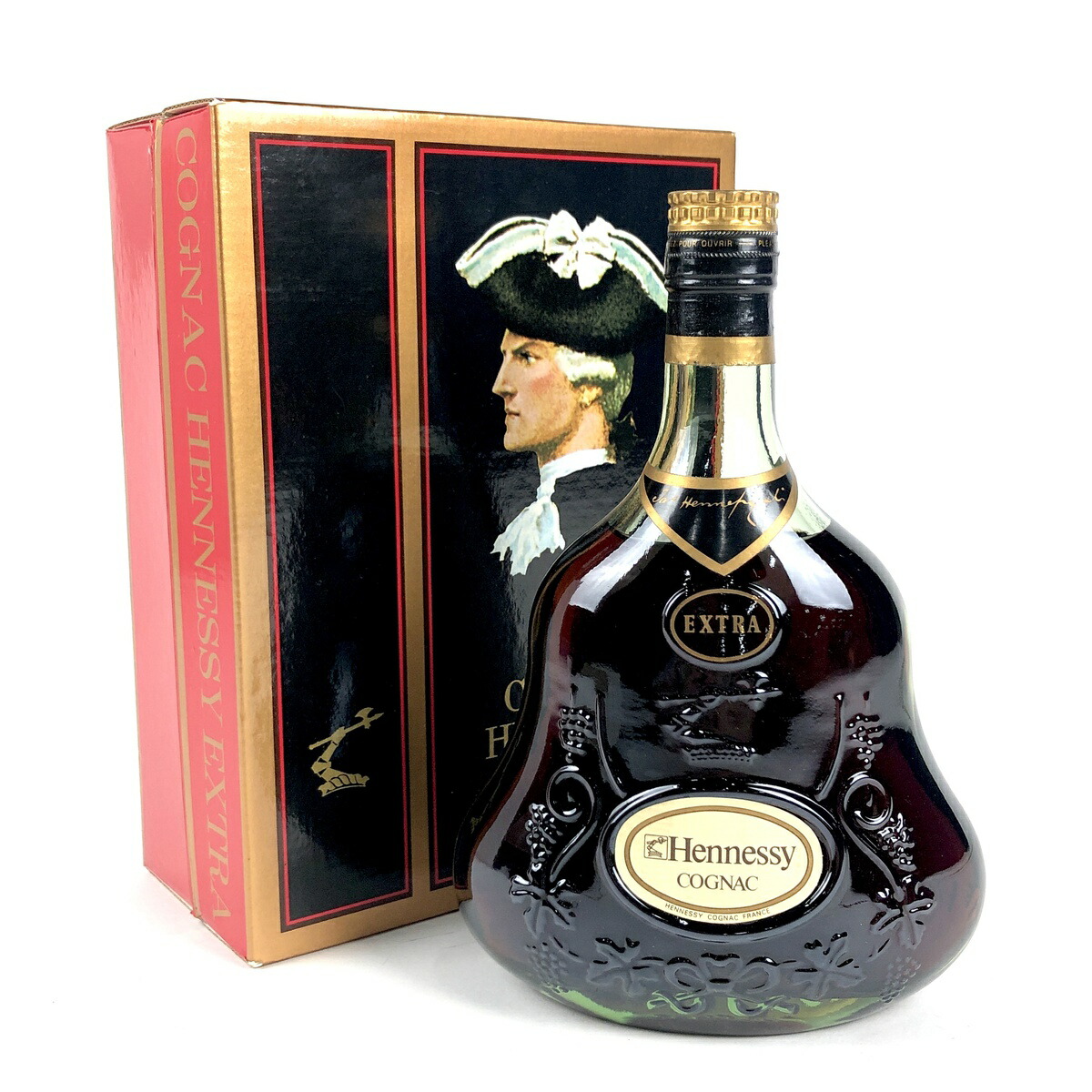 ヘネシー Hennessy エクストラ 金キャップ グリーンボトル 700ml ブランデー コニャック