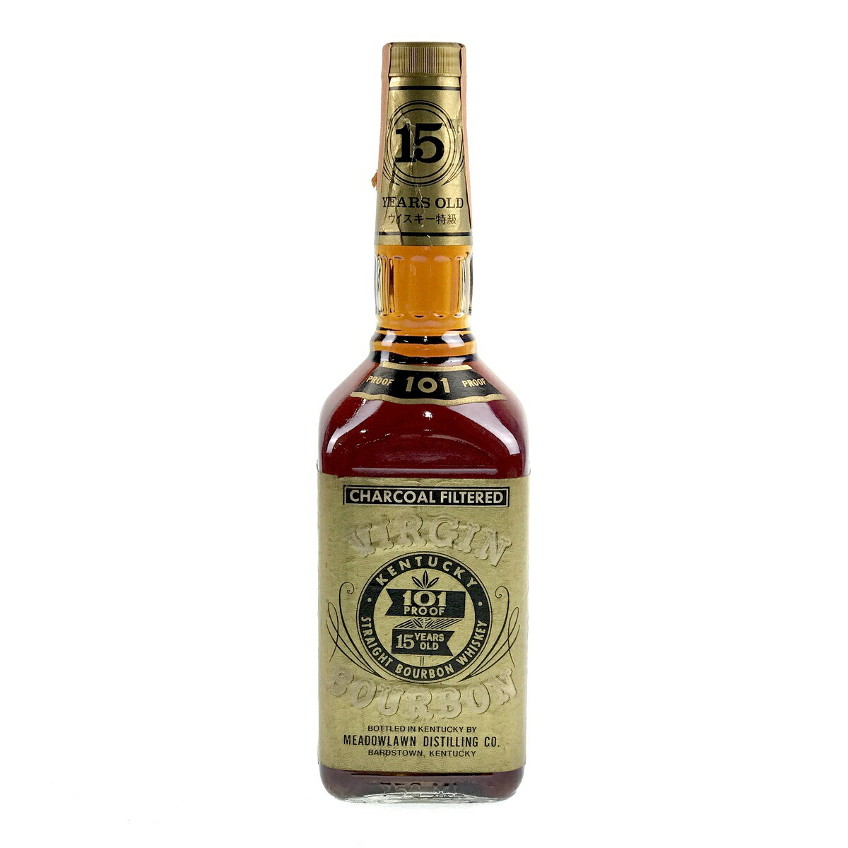 ヴァージン バーボン VIRGIN BOURBON バーボン 15年 750ml アメリカンウイスキー