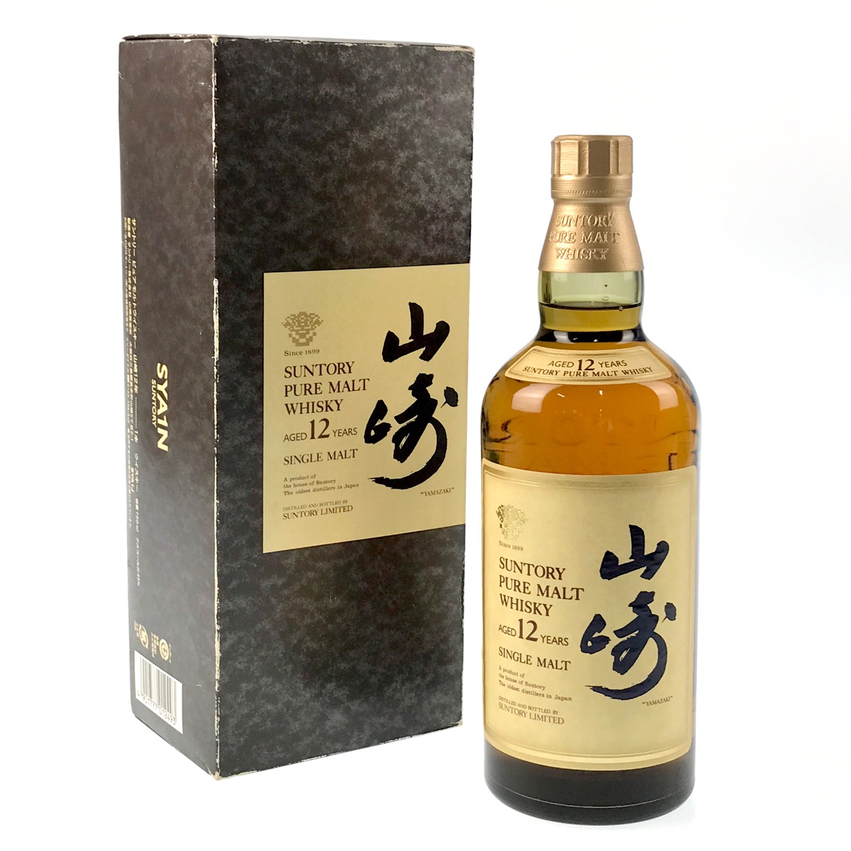 高品質の人気 サントリー SUNTORY 山崎 12年 ピュアモルト 旧 750ml