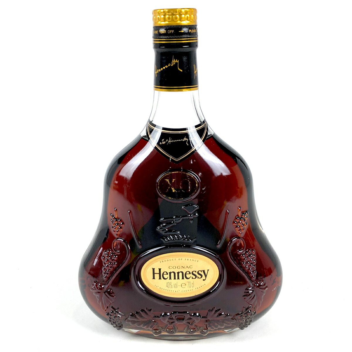 未開封☆Hennessy【ヘネシー】 XO 金キャップ クリアボトル 700ml-