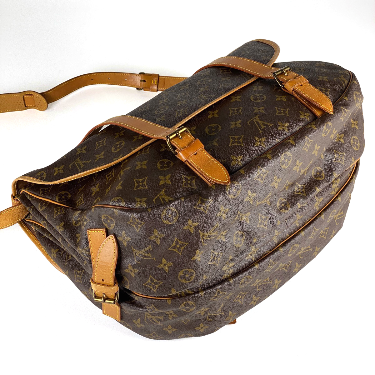 ルイ・ヴィトン Louis Vuitton M42252 43 ブラウン 斜め掛け