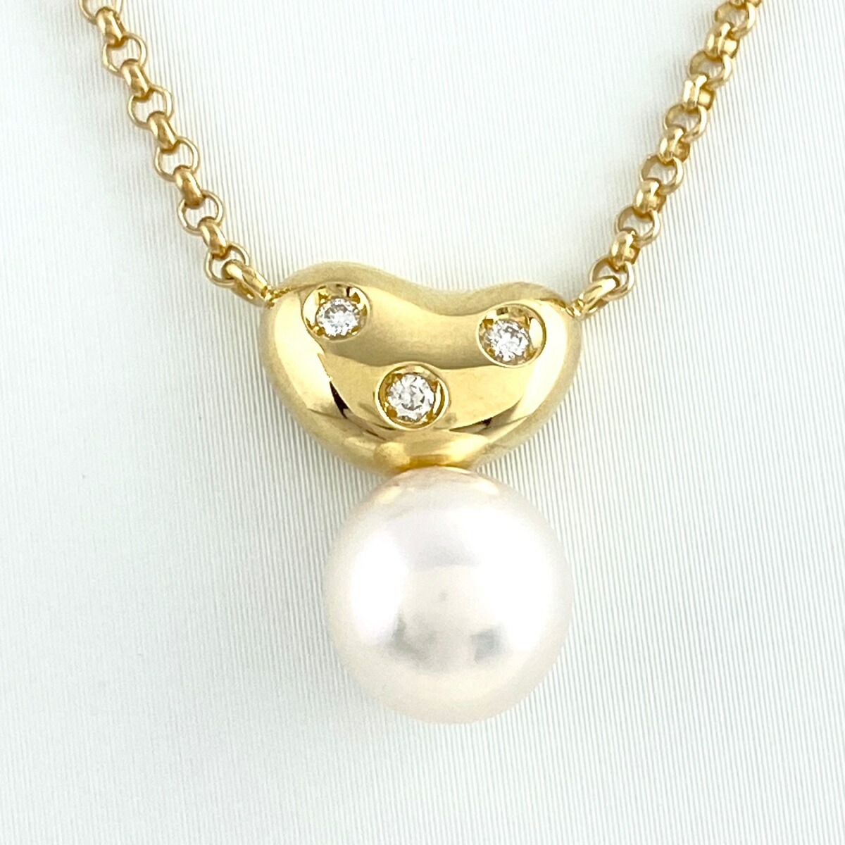大人気新作 8%OFF ミキモト MIKIMOTO パール デザインネックレス K18