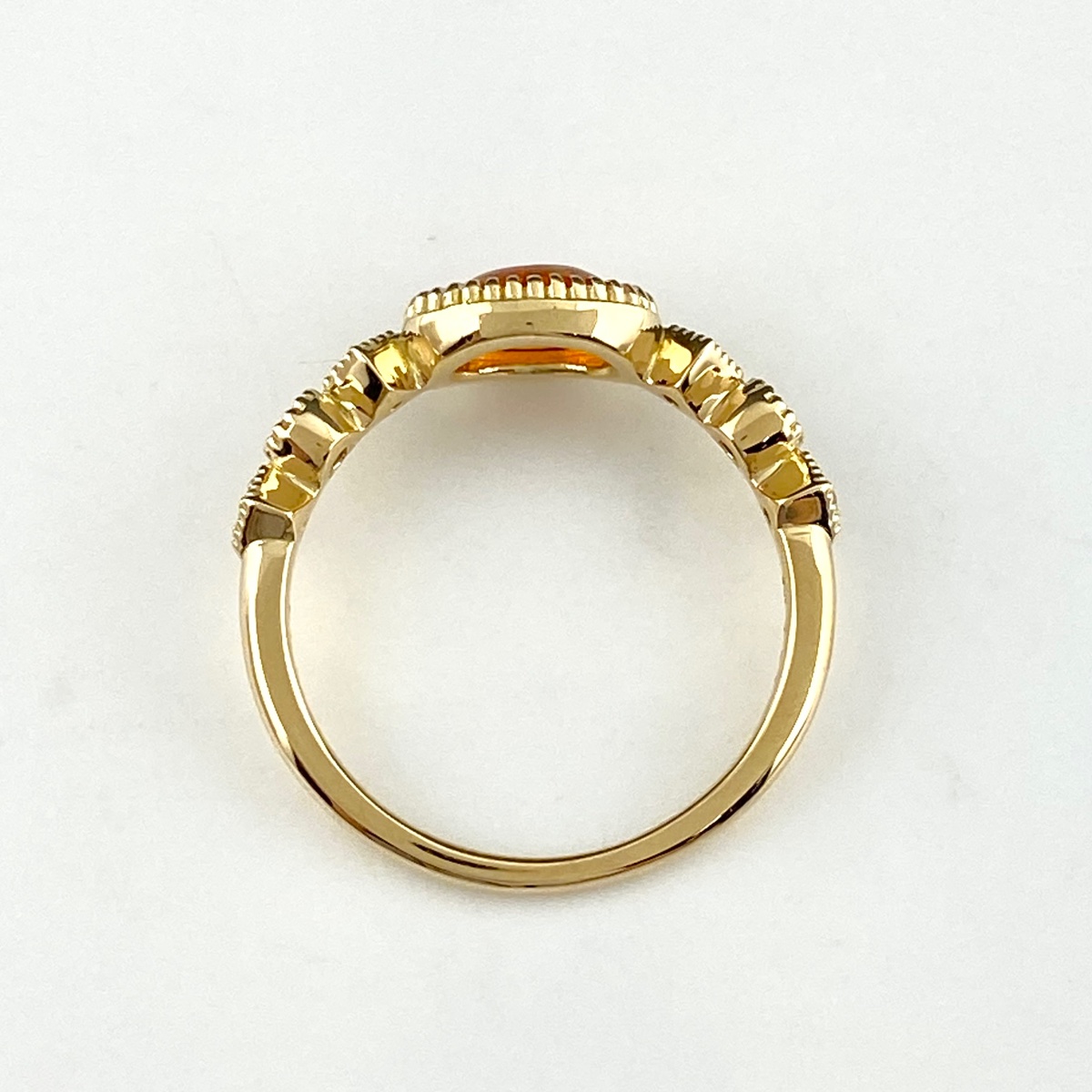 SALE／94%OFF】 オパール デザインリング K18 イエローゴールド 指輪