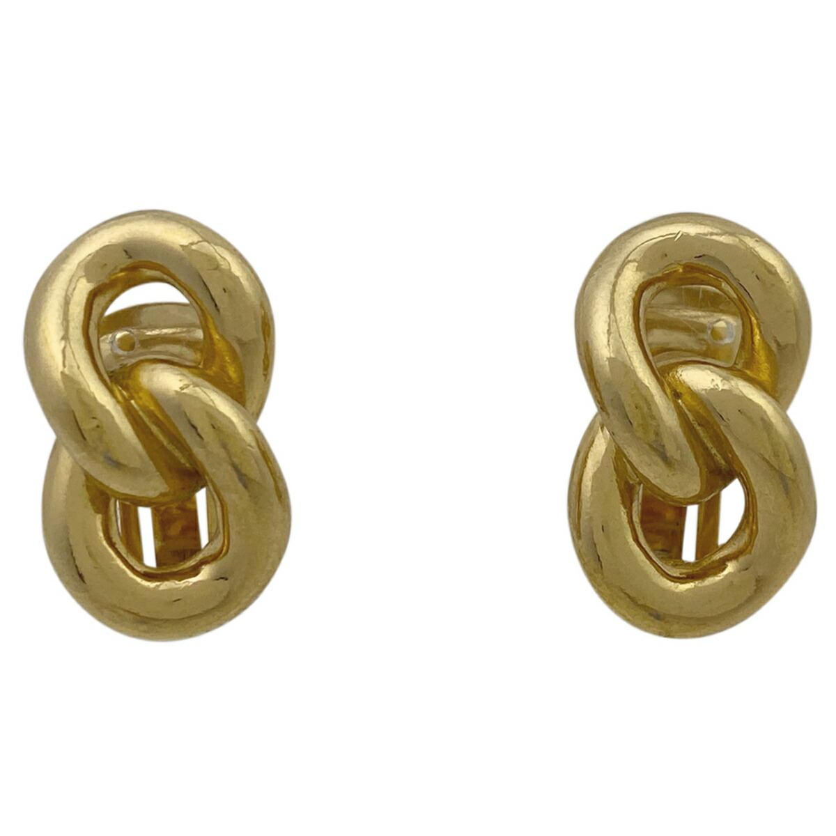E7089】Christian Dior CD logo earrings(ブランドタグ付き
