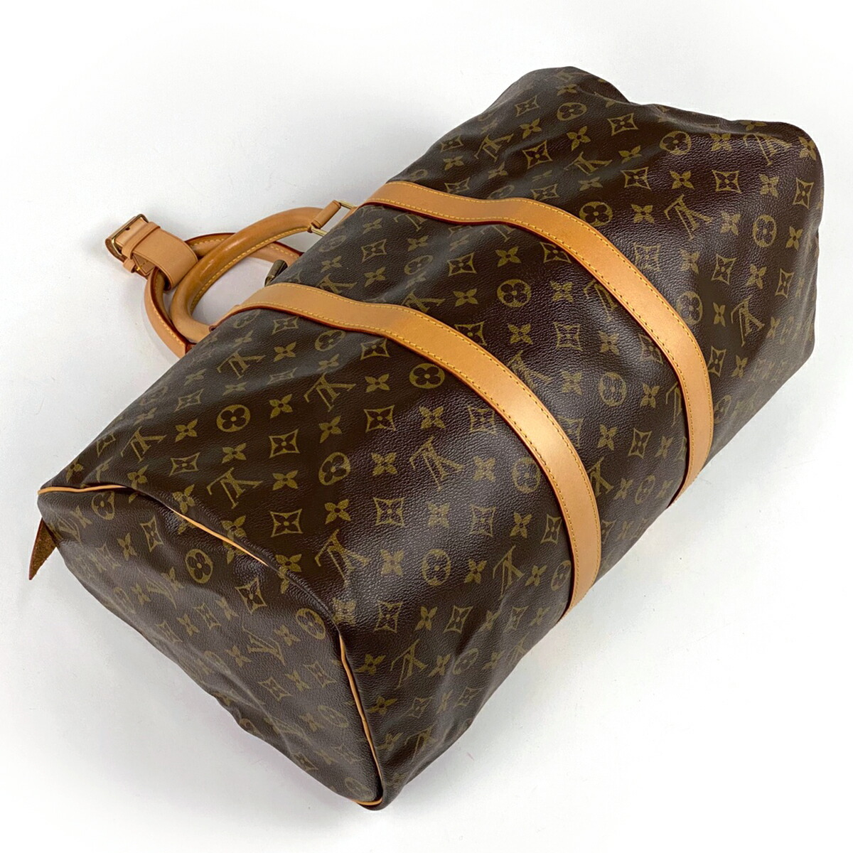 ルイ・ヴィトン Louis Vuitton ハンドバッグ ビジネス 旅行 キーポル ボストンバッグ モノグラム レディース 45 M41428 出張  ブラウン バッグ | lelabo.re