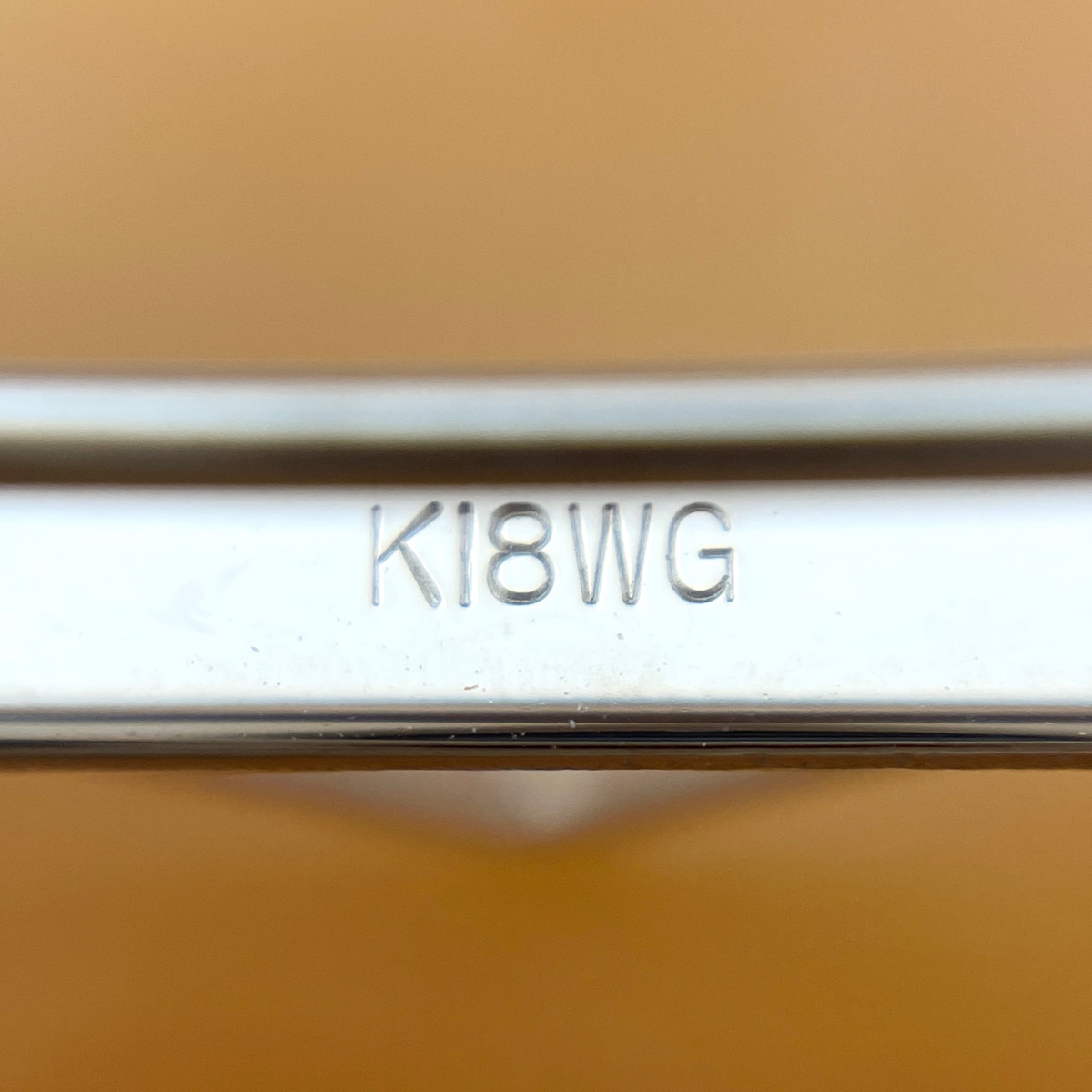 カメオ デザインペンダントトップ K18 ホワイトゴールド 2WAY ブローチ