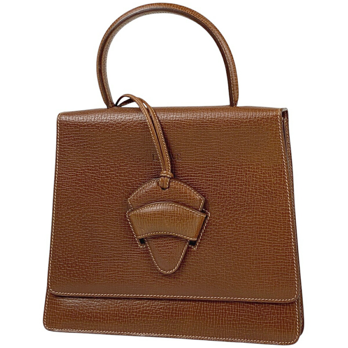 ロエベ　LOEWE バルセロナ　ミニショルダーバッグ　ベージュ　ブラウン ロエベ バルセロナ ショルダーバッグ 太 ベルト LOEWE 大人