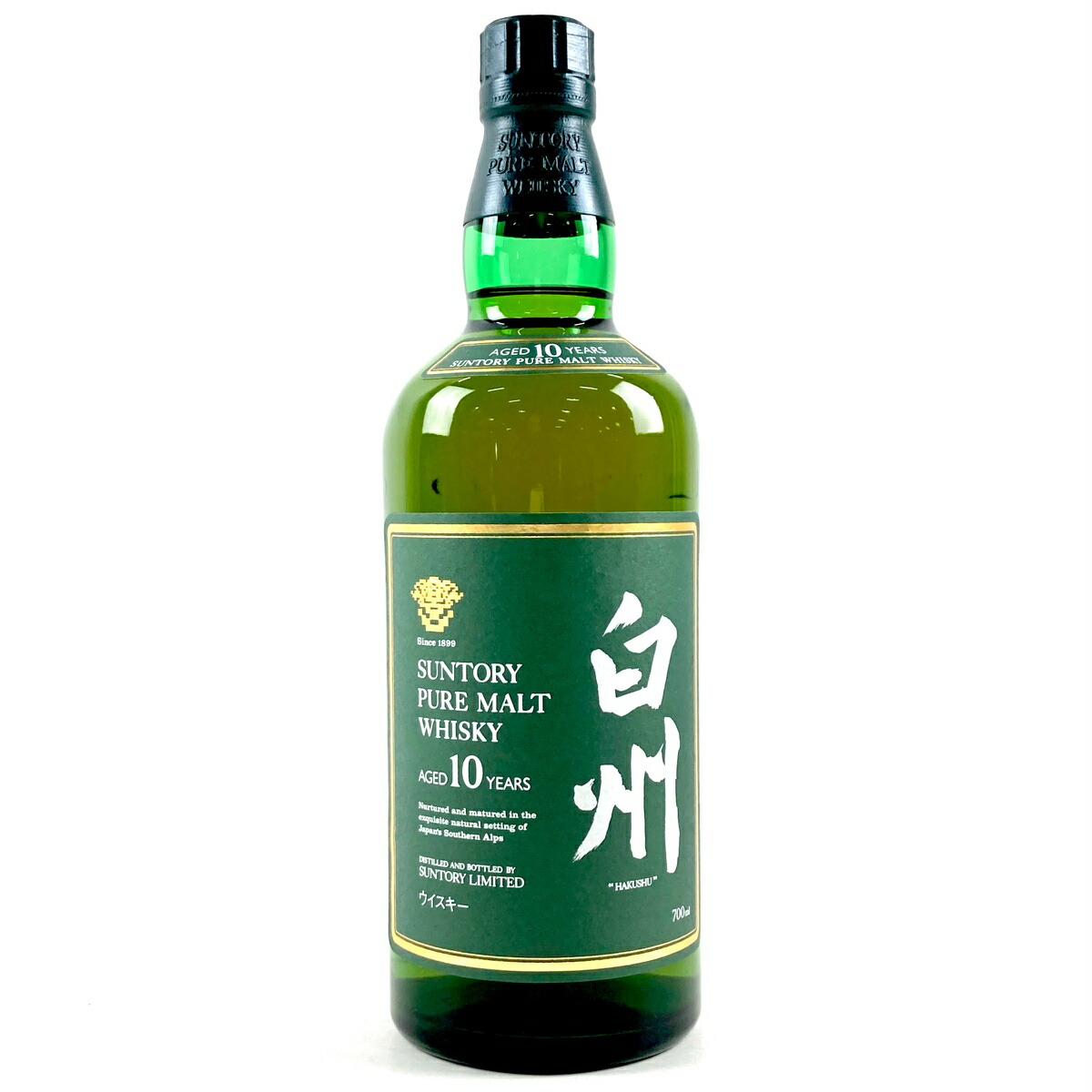 サントリーウイスキー　白州10年　350ml 【2013年終売商品】 楽天市場】【ハーフサイズ】【レトロ】白州10年 40度 350ml （箱