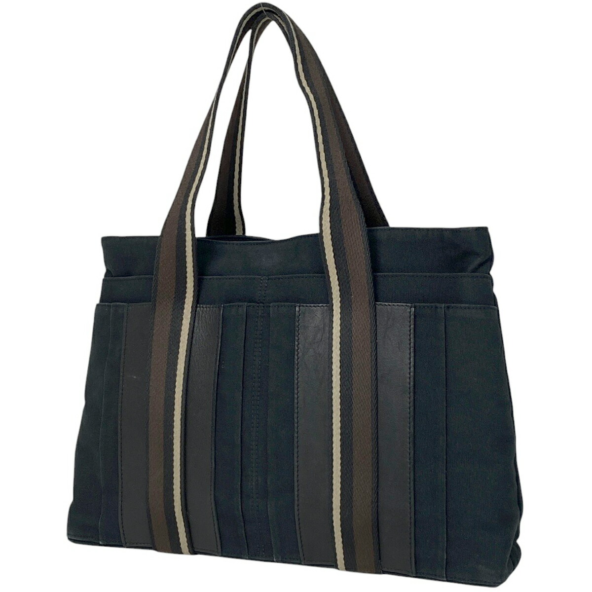 K*h様 HERMES トロカホリゾンタルPM トートバッグ エルメス/トートバッグ/トロカホリゾンタルPM/ネイビー×黒