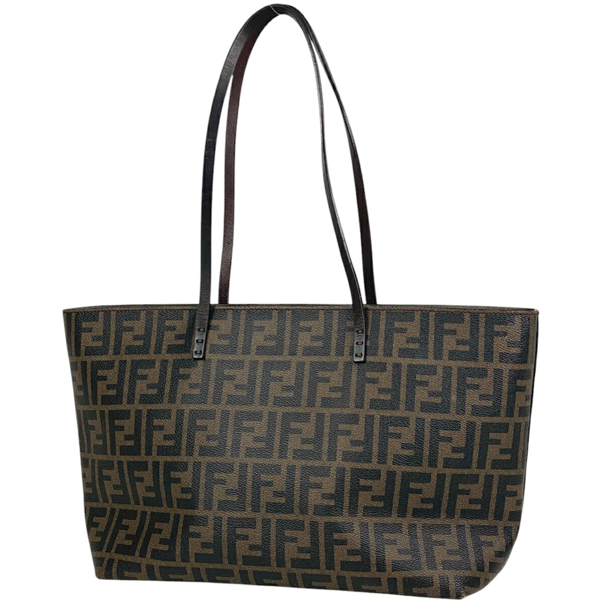 美品✨フェンディ FENDY ズッカ柄 トートバッグ 折りたたみコンパクト FENDI - FENDI フェンディ ズッカ柄 トートバッグ エコバッグ